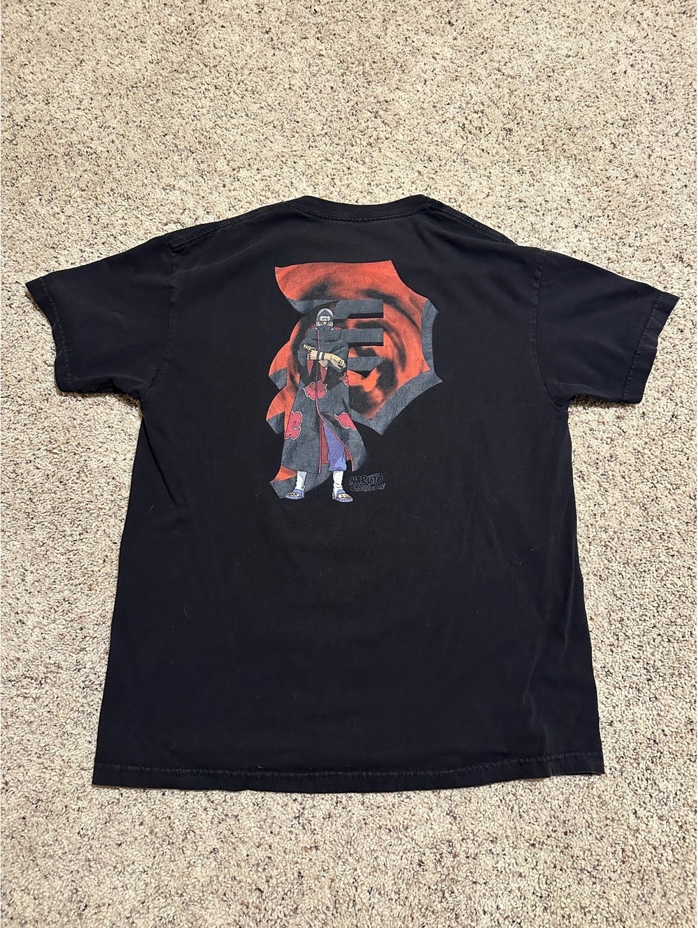 Primitive Naruto Shippuden Kakuza Graphic T-Shirt Black Size L